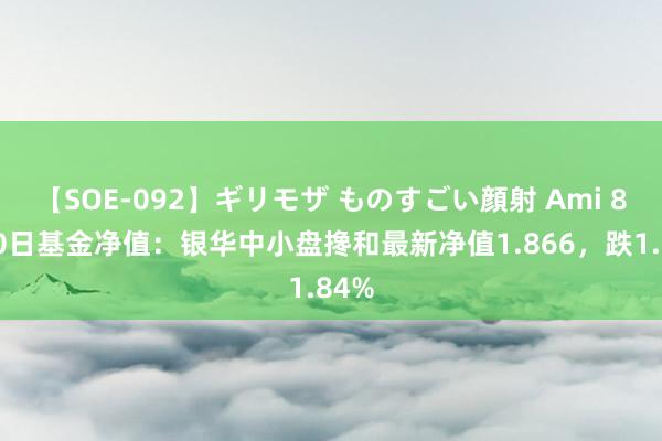 【SOE-092】ギリモザ ものすごい顔射 Ami 8月20日基金净值：银华中小盘搀和最新净值1.866，跌1.84%